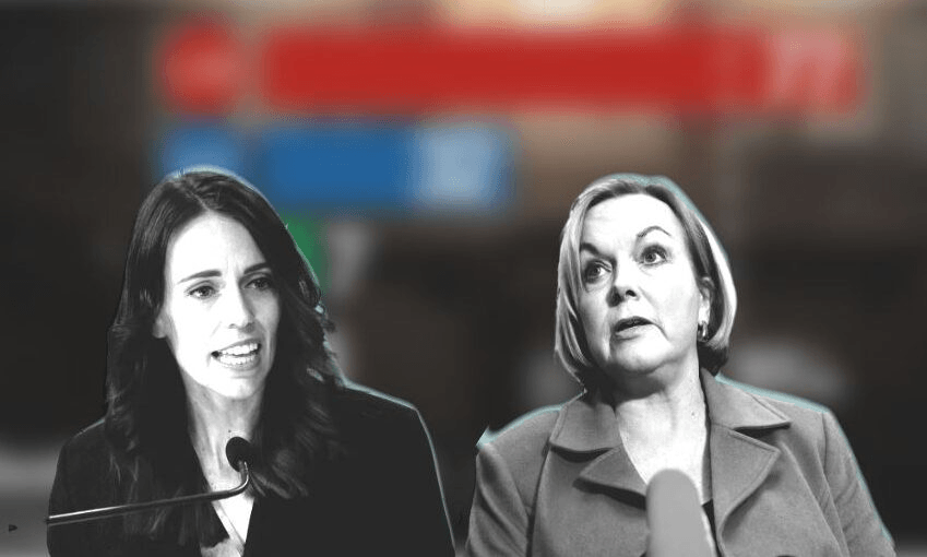 Judith Collins says the poll, which puts Jacinda Ardern’s party over 60%, is a ‘rogue poll’