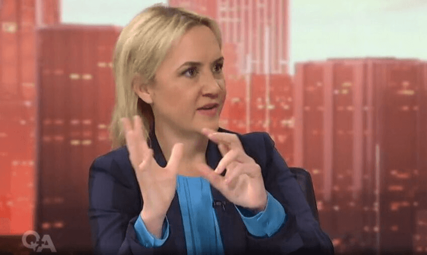 Nikki Kaye on Q+A with Jack Tame. 
