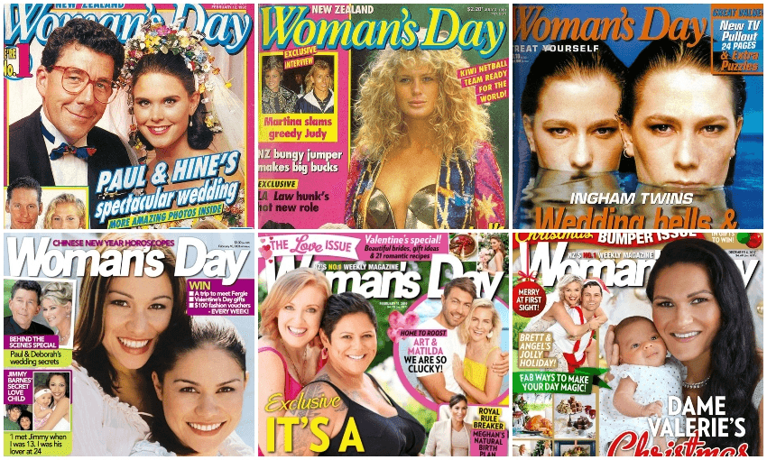 A selection of local Woman’s Day covers from over the years 
