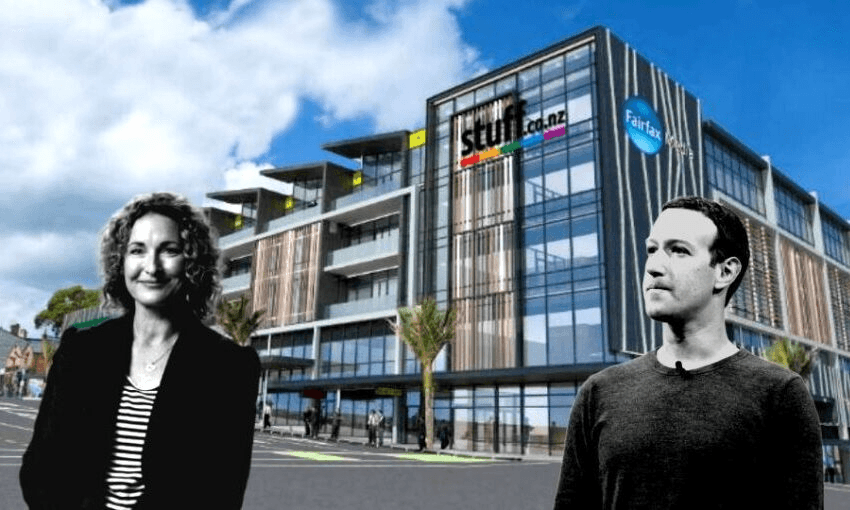 Stuff boss Sinead Boucher has been a longtime critic of Mark Zuckerberg and Facebook 
