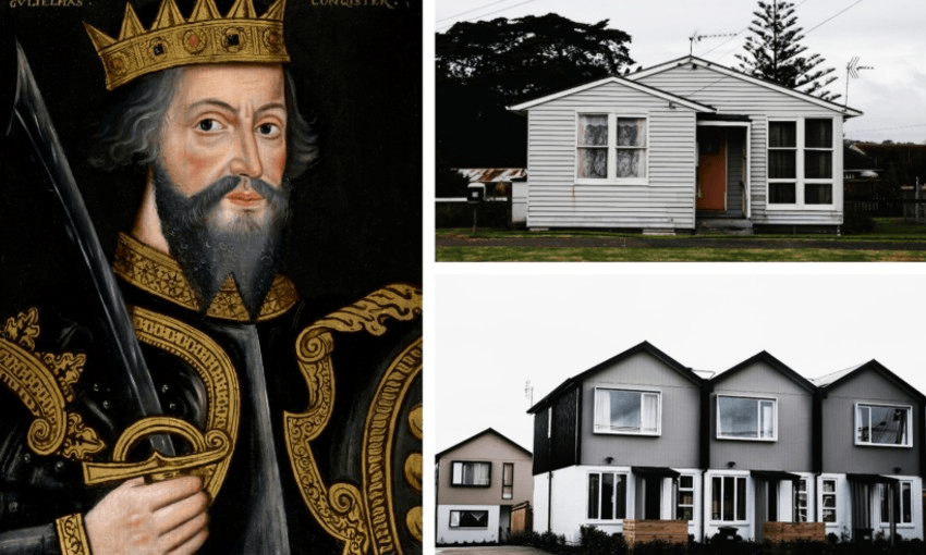 William the Conqueror and Glen Innes houses. (Photo: Unknown artist/Hannah Peters) 

