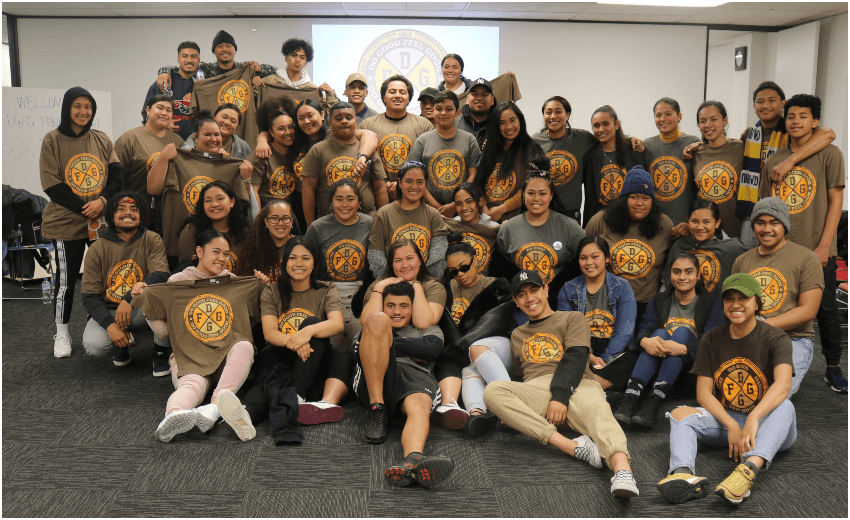 The Do Good Feel Good youth group is providing over 100 South Aucklanders crucial support during the lockdown. (Photo: Supplied)