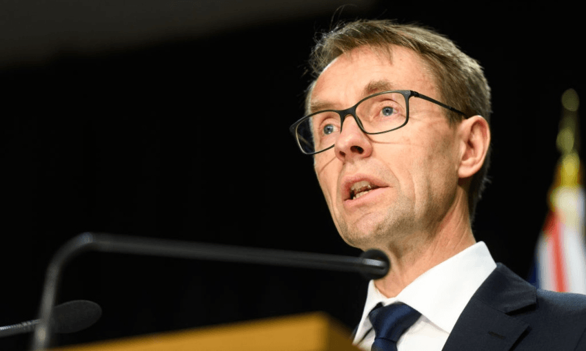 Dr Ashley Bloomfield speaking at an August 13 news conference (Getty Images)  
