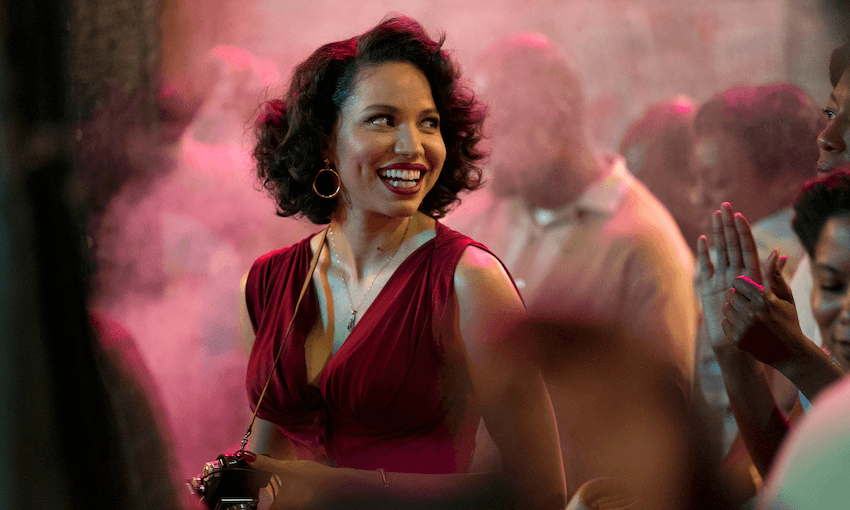 Jurnee Smollet stars in Lovecraft Country, which drops weekly on Neon. (Photo: HBO) 
