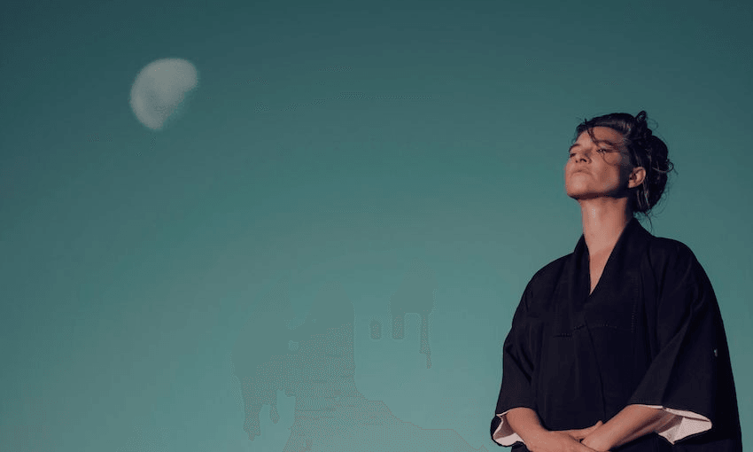 Amanda Palmer in the Hawke’s Bay (Photo : 
@vhoycreative) 
