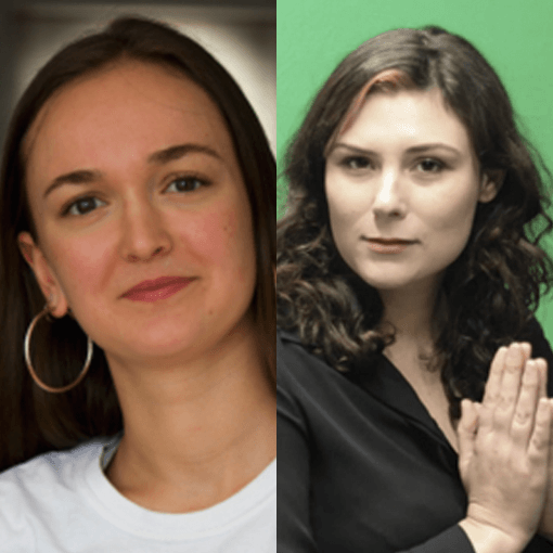 Josie Adams and Alice Webb-Liddall