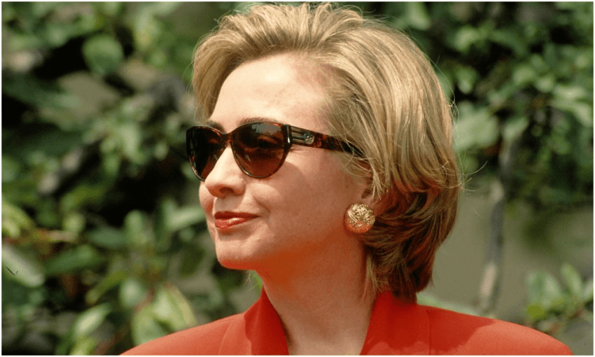 The first lady in 1997, before all hell broke loose (Photo: Mark Reinstein/Corbis via Getty Images) 
