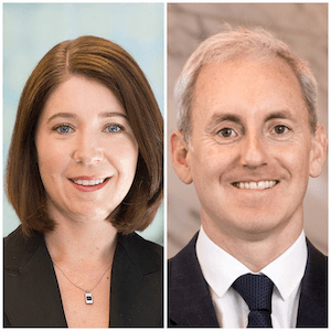 Susan Rowe and Shaun Brookes