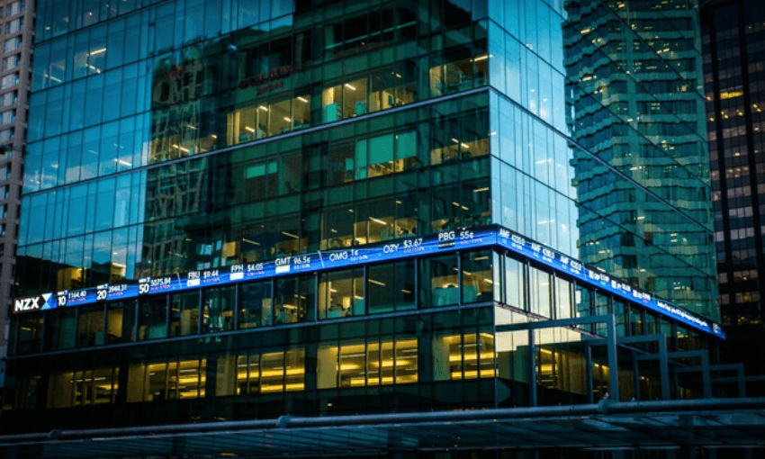 File photo of the NZX stock exchange ticker (Supplied) 
