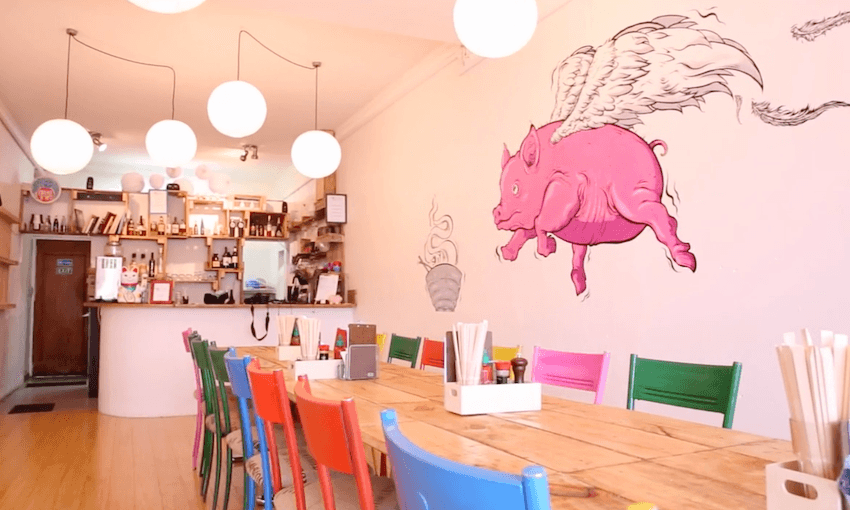 The Ramen Shop in Newtown, Wellington (Photo: RNZ) 
