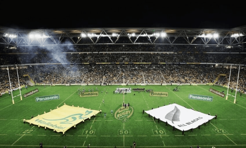 A Bledisloe Cup match in Brisbane, at some point in the past.  (Photo by Jonathan Wood/Getty Images) 
