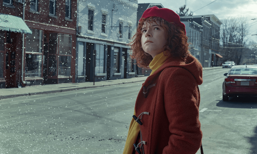Jessie Buckley as Young Woman in Netflix’s Im Thinking Of Ending Things. (Photo: Mary Cybulski/Netflix) 
