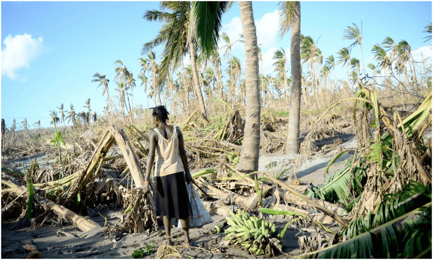 March 21, 2015, eight days after Cyclone Pam (Photo: Jeremy Piper/AFP via Getty Images) 
