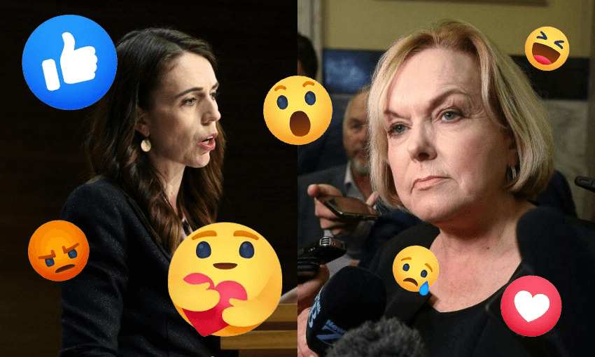 Social media sentiment analysis has assessed how Facebook users reacted to major Covid-19 press conferences (Image: Getty Images, edited by Tina Tiller) 
