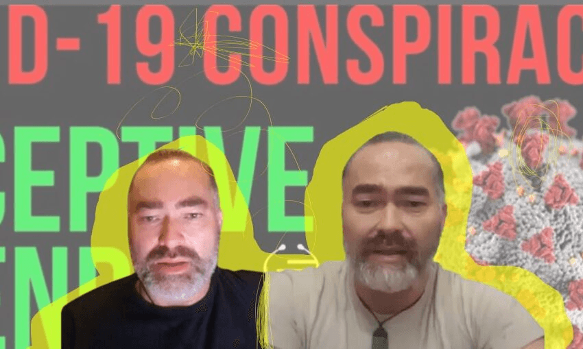 Billy heads New Zealand’s QAnon adjacent conspiracy party, Advance NZ, along with disgraced MP Jami-Lee Ross. 
