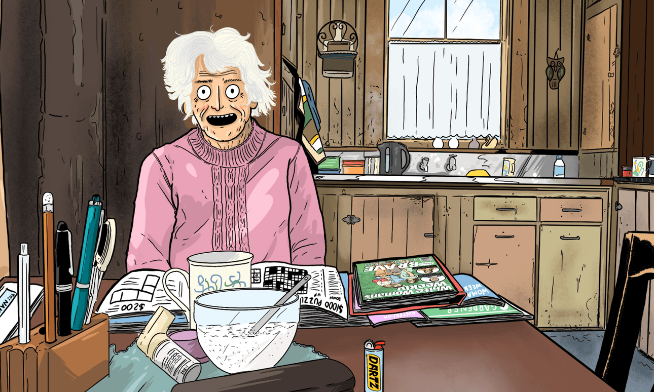 A yarn with Nan: A comic about voting, and what brings us together