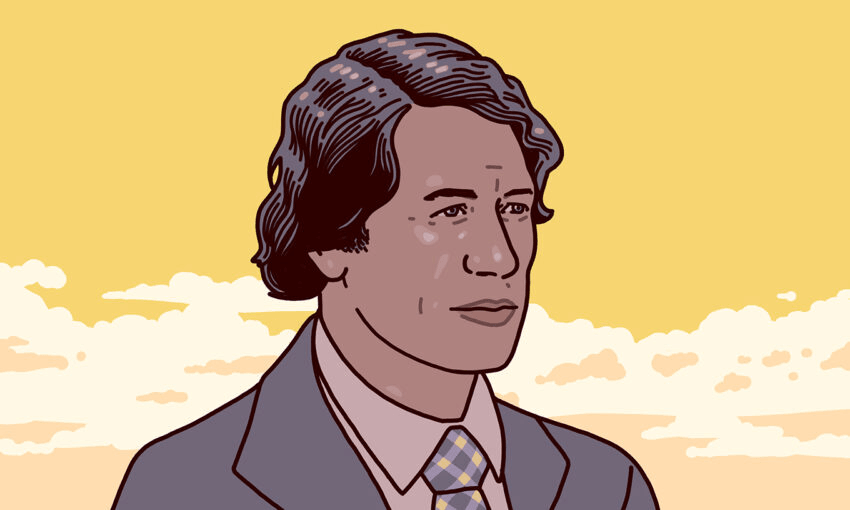 Winston Peters. Illustration: Ross Murray for the Spinoff 

