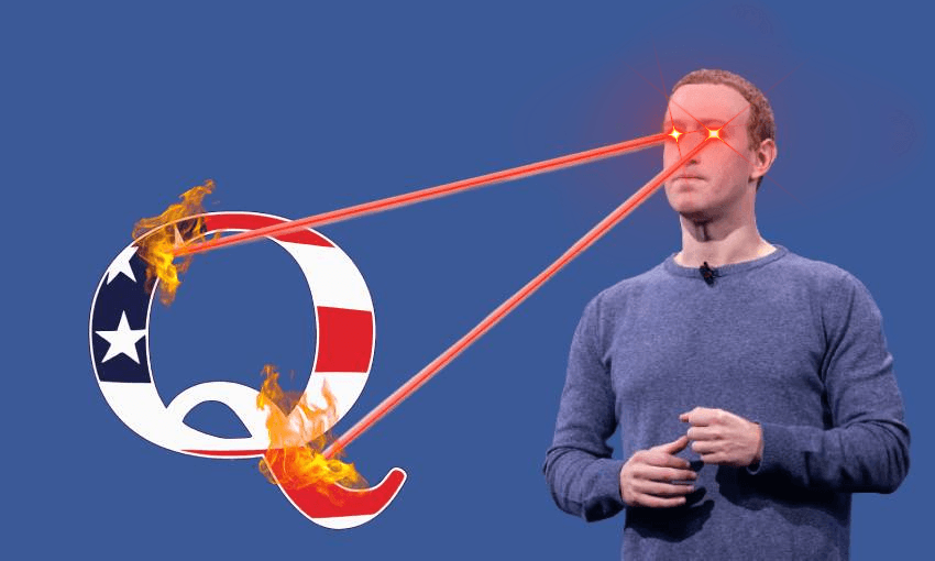mark zuckerberg destroying Q