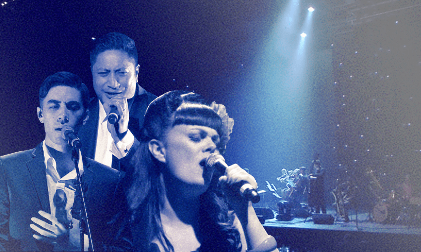 The Silver Scrolls are a great celebration of New Zealand songwriting, but what we really watch them for are the bloody covers. (Image: Tina Tiller) 
