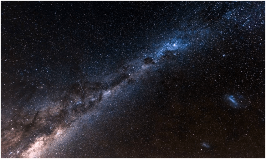 The Milky Way, shot from Wanaka. Hine-nui-te-pō is considered the goddess of the night (Photo: Sellwell, via Getty) 
