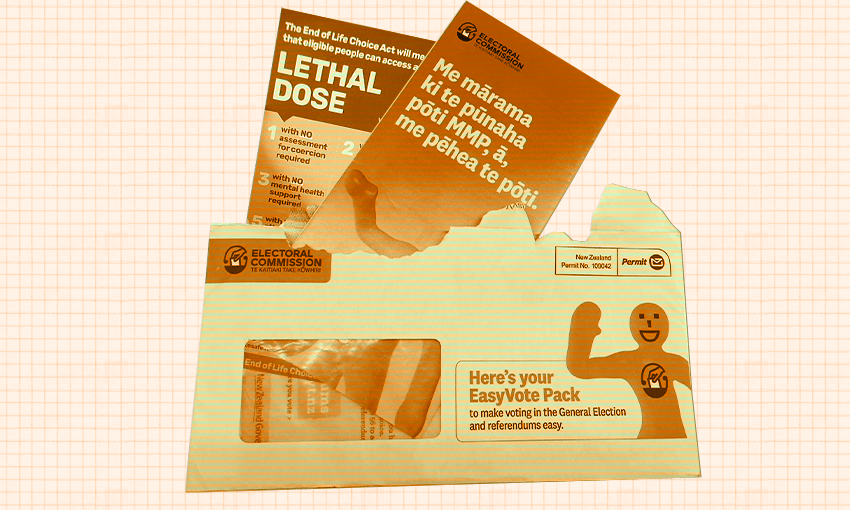 More people have come forward saying they got wrongly got VoteSafe flyers in their EasyVote packs (Image created by Tina Tiller)  
