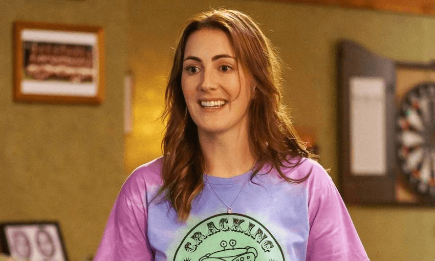 Hayley Sproull appears as Mitch in the second season of Golden Boy. (Photo: Supplied) 
