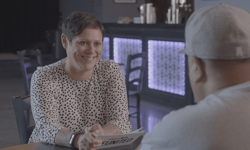 Sitting on the other side of an Anika Moa interview is a blessing and a curse. She’s that good. (Photo: TVNZ)