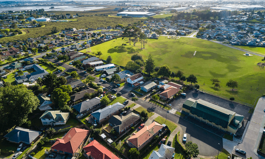 An aerial view of Māngere