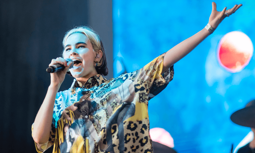 Benee at St Jerome’s Laneway Festival on February 1, 2020 in Brisbane (Photo: Marc Grimwade/WireImage) 
