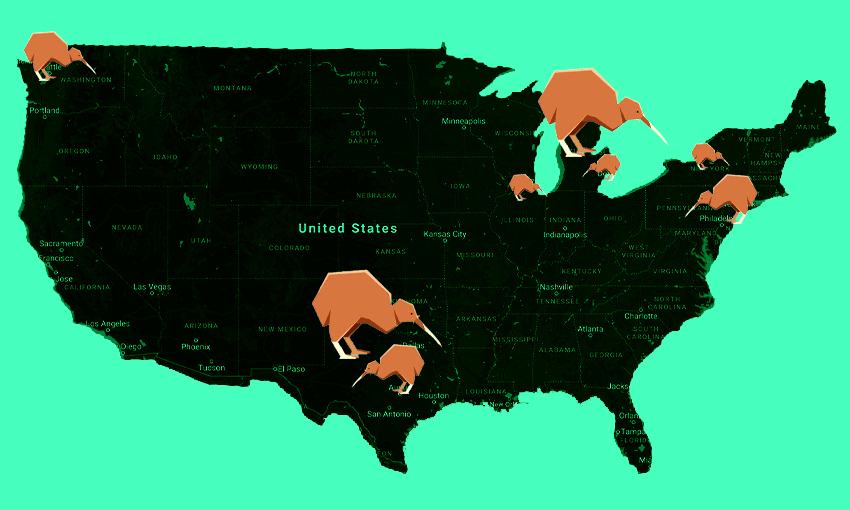 How are Kiwis finding life in the United States following Joe Biden’s election win. (Photo: Tina Tiller) 
