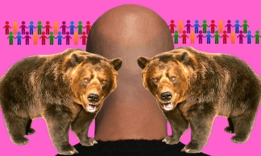 Baldheads and bears, like in the Bible, ok? 

