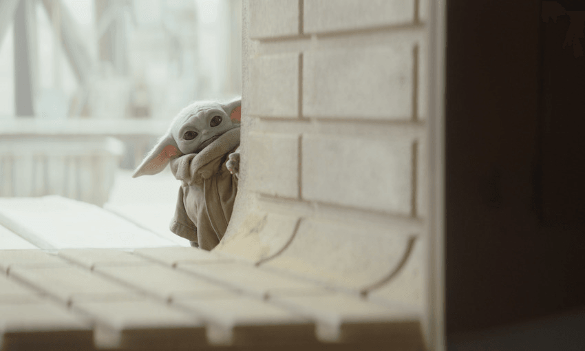 It’s The Child aka Baby Yoda, in the second season of The Mandalorian. (Photo: Disney) 
