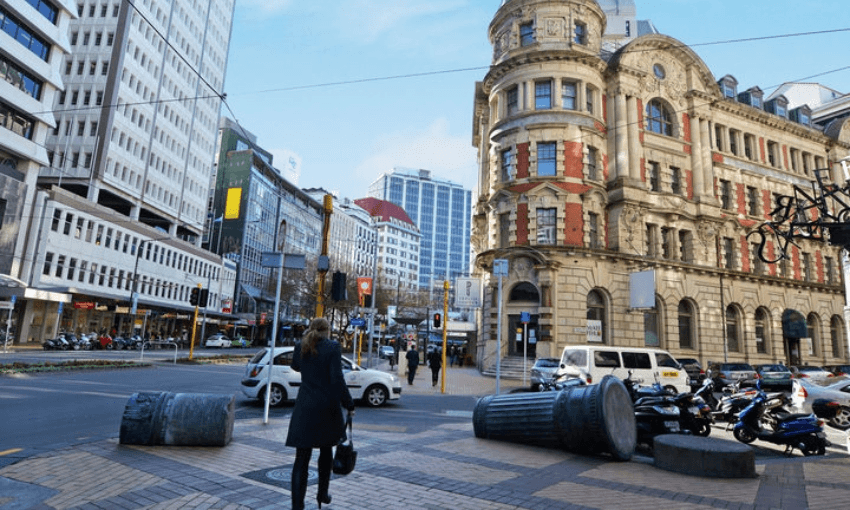 Part of the so-called Golden Mile around Wellington’s Lambton Quay area (File photo, Radio NZ)  
