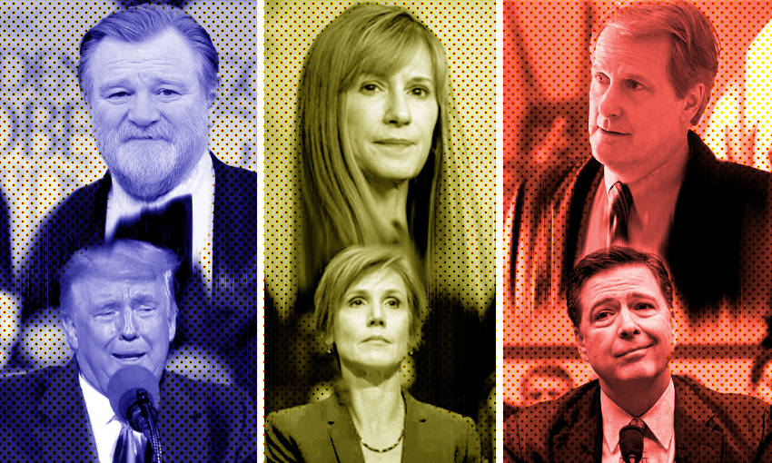 Can you tell who is who? Don’t worry if you can’t, we’ve got you covered with who is who on The Comey Rule. 
