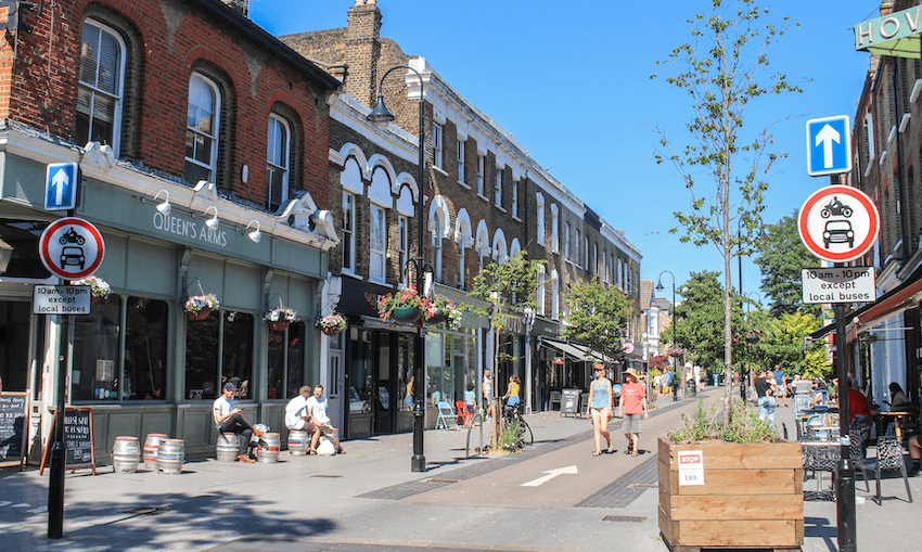 The London borough of Waltham Forest shows the principles of low-traffic design in action (Photo: CK Travels / Shutterstock.com) 
