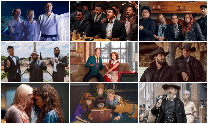 Look at all these happy friends, lovers and family! You’ll be watching them this month. 
