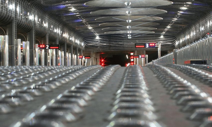 Britomart train station in Auckland