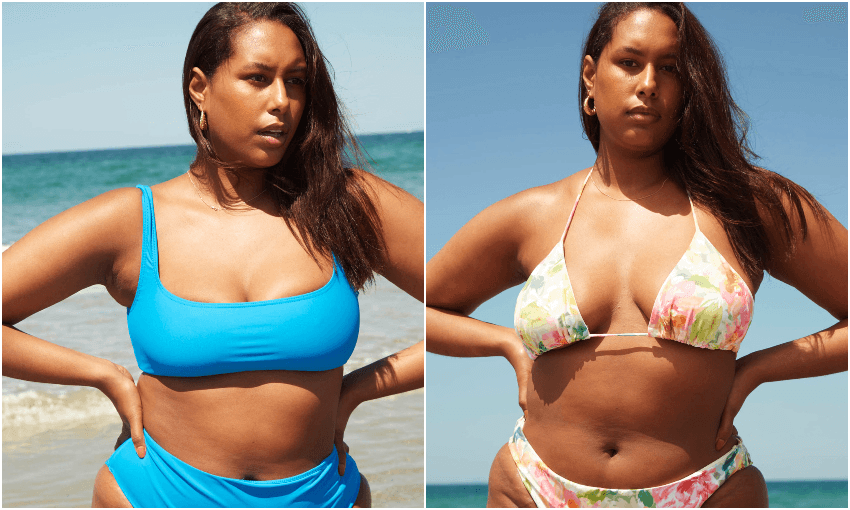 Model Jodie Heslop for Ruby swim 
