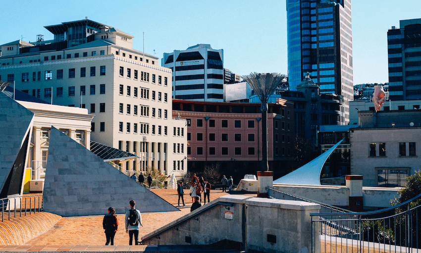 Civic Square, Wellington (Photo: Lucy Revill) 
