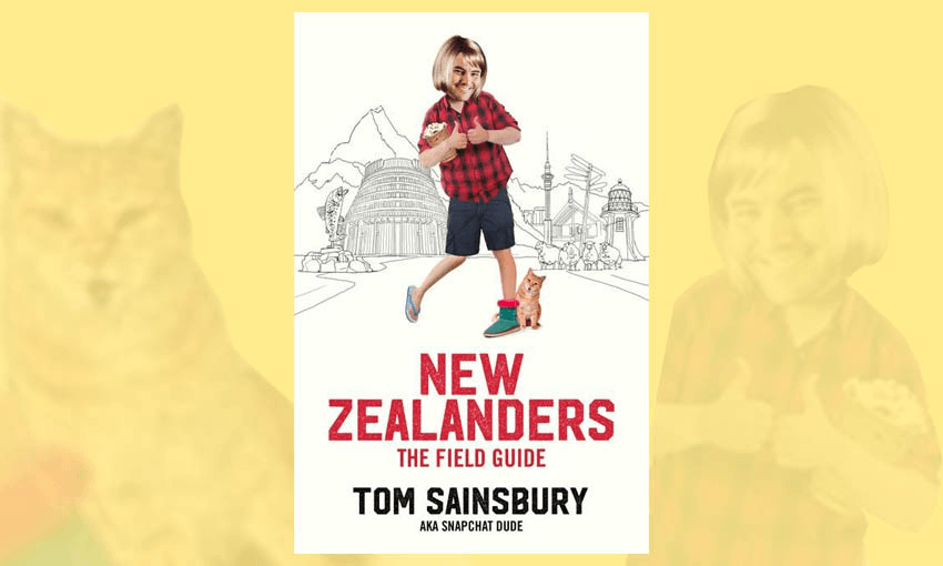 The cover of Tom Sainsbury's book New Zealanders: The Field Guide