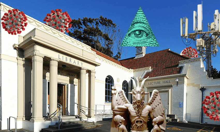 The Grey Lynn Library Hall is the site of a battle for free speech. 
