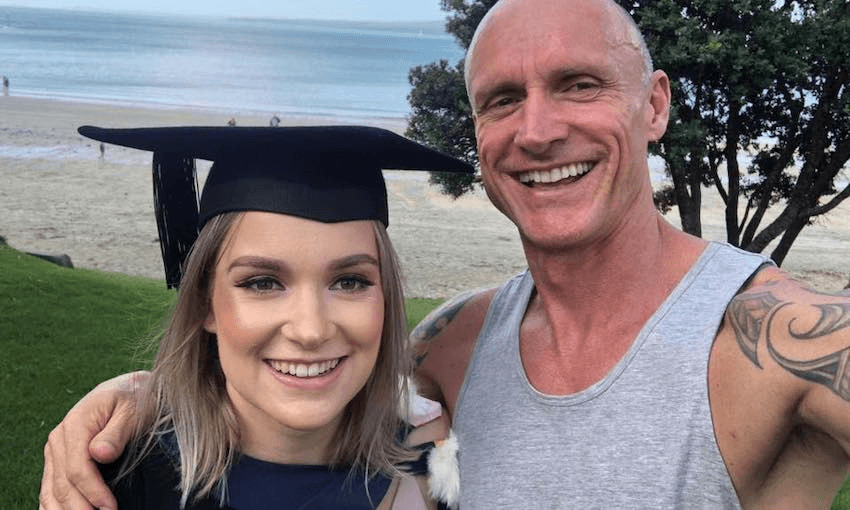 Danielle Bethune and her dad Pete (Photo: Supplied) 
