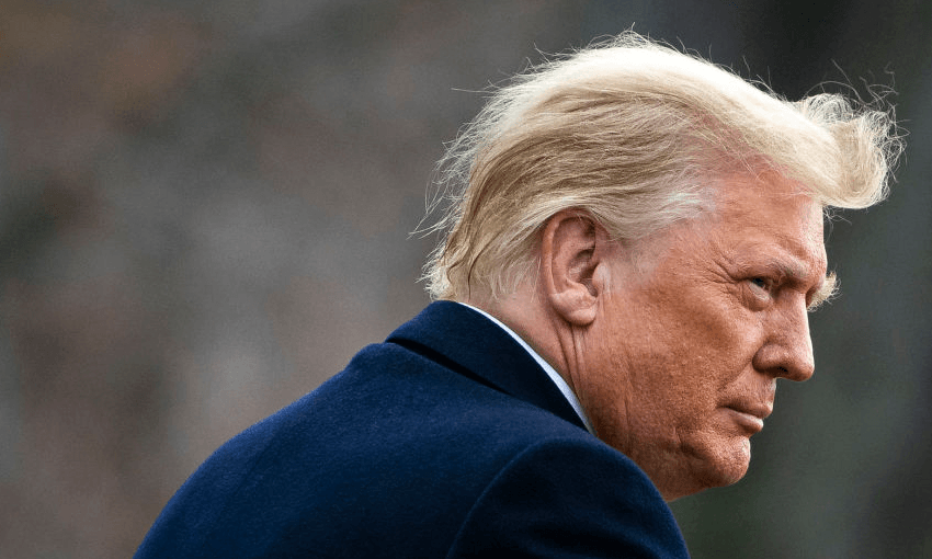 One-term president  Donald Trump. (Photo: Al Drago/Getty Images) 
