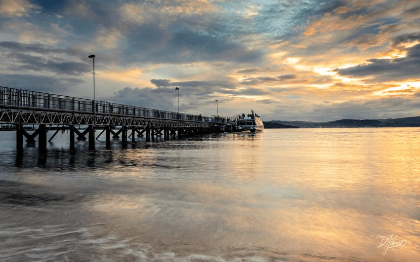 The jetty at Eastbourne, Wellington (Photo: David Jensen) 
