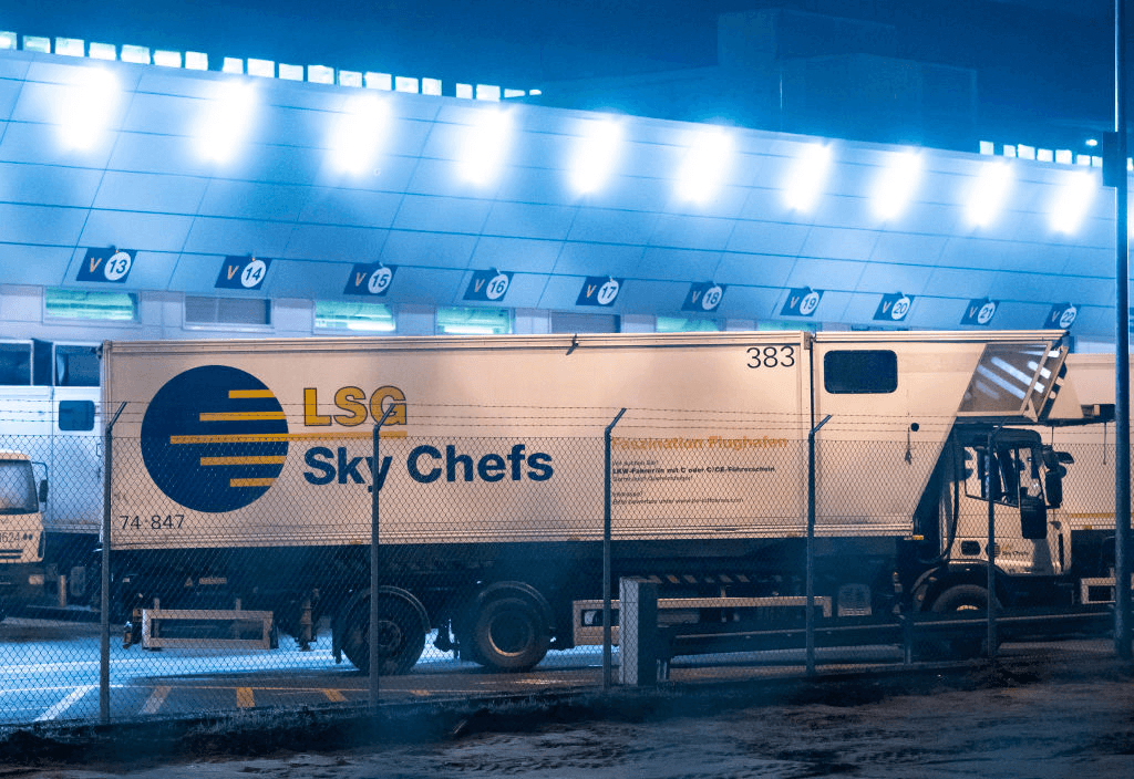 One of the new cases in Auckland worked at LSG Sky Chefs, which provides food and laundry services to airlines around the world. (Photo by Andreas Arnold/picture alliance via Getty Images) 
