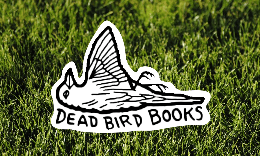 The logo of Dead Bird Books, which is officially a great name (Design work: Alice Webb-Liddall) 
