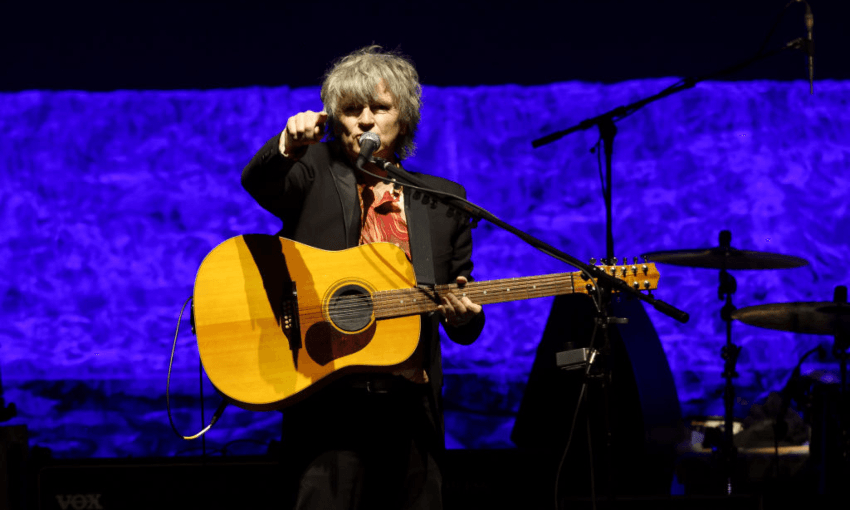 Neil Finn performs with Crowded House at Spark Arena on March 19. (Photo by Dave Simpson/WireImage)