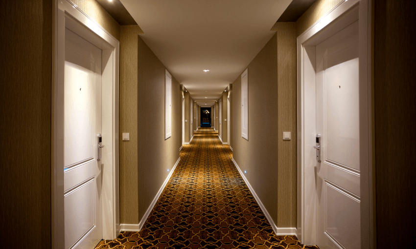 Positive cases were staying in adjacent rooms in the MIQ hotel. Photo: Getty