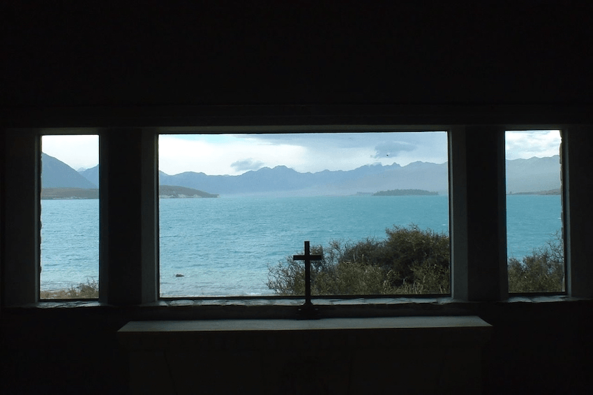 A cross on a window sill. (Photo: Getty)