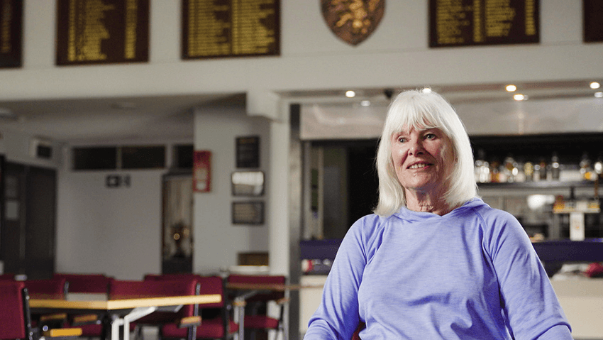 Barbara Cox, the matriarch of New Zealand football